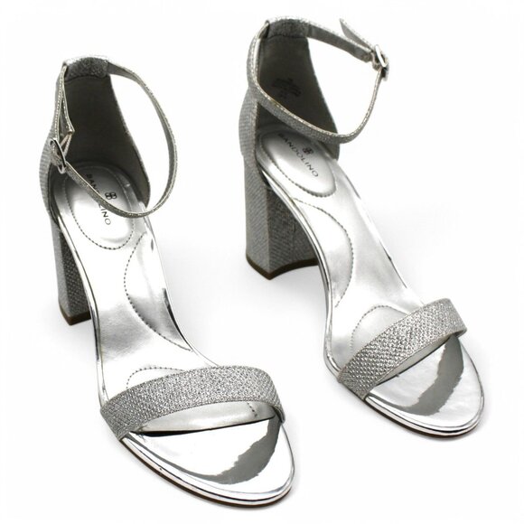 Bandolino Armory Women's Sandals Silver Glamour Nu Glamour - Picture 1 of 7